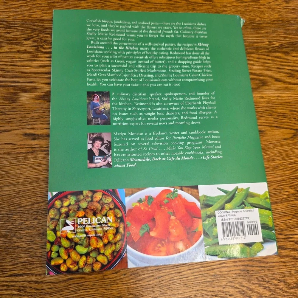 Skinny Louisiana in the Kitchen Shelly Marie Redmond Cajun‎ Creole Cookbook 2017